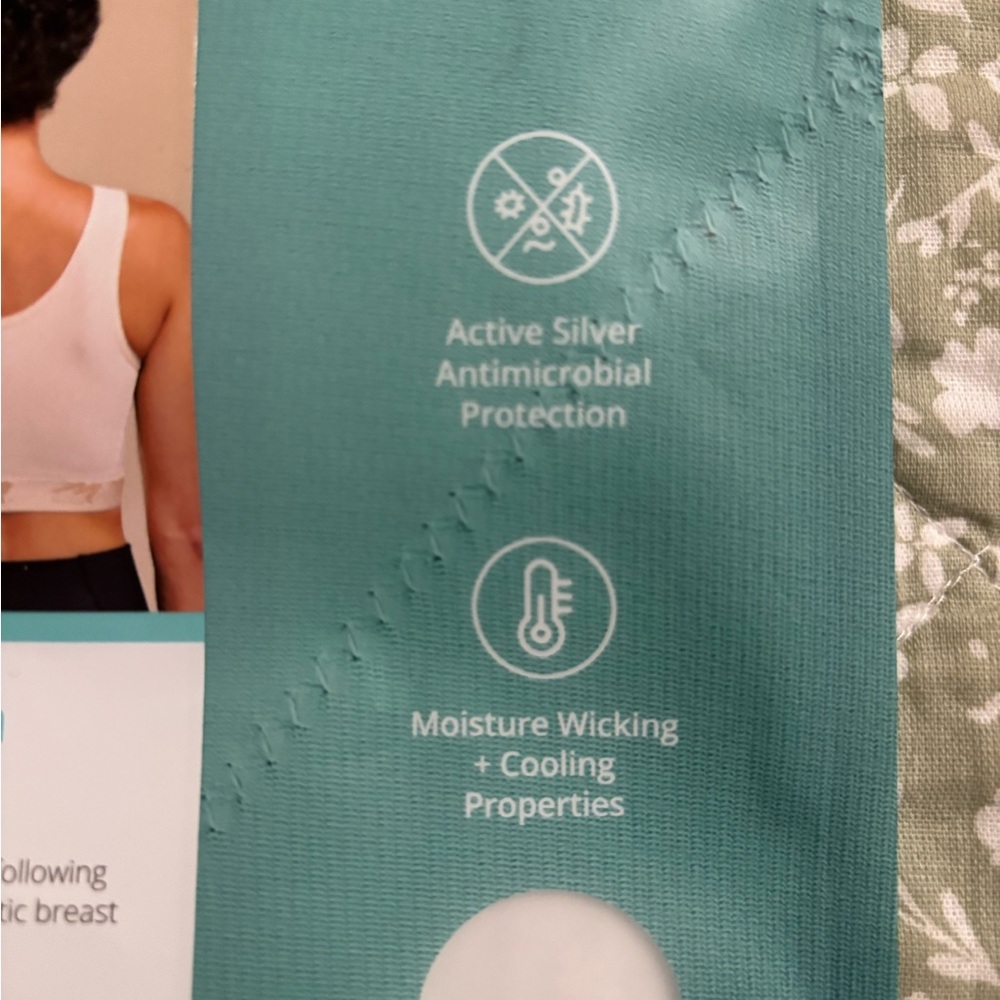 Marena Recovery Black Compression Bra - Picture 9 of 10